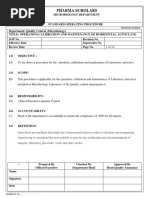 SOP For Operation Calibration and Maintenance of Horizontal Autoclave