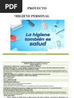 Plan Proyecto de Higiene