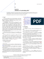 Foaming Characteristics of Lubricating Oils: Standard Test Method For