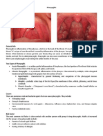 Pharyngitis