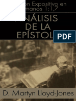 Analisis General de La Epistola - David Martyn Lloyd-Jones