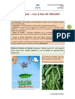 Cours 02 Les Lois de Mendel