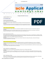 Oracle Applications - AIM