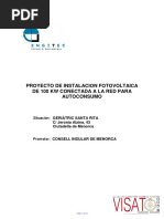 DOC20170327090816Proyecto Autoconsumo 100 KW Santa Rita Visat