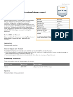 Aruba SD-WAN Professional Assessment Aruba SD-WAN Professional Assessment