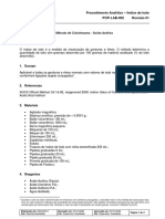 POP-LAB-002 Proc. Analítico - Índice de Iodo