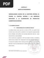 Capitulo 1.generalidades de Auditoria Interna