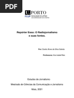 Reporter Esso - Radiojornalismo e Suas Fontes