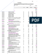 Presupuesto General - Alternativa 02