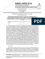 Reglamento Sobre Medición y Seguimiento de Condiciones de Vida de NNA