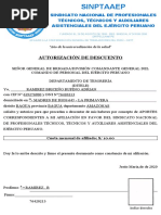 Autorizacion Descuento Ramirez