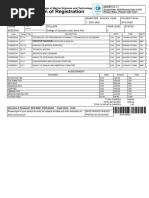 Certification of Registration: Zamboanga State College of Marine Sciences and Technology