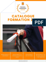 Catalogue Des Formations SMA 2022