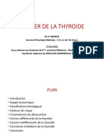 19-Cancer de La Thyroïde