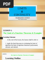 BC Chapter 1 Limits and Continuity LESSON 1 D