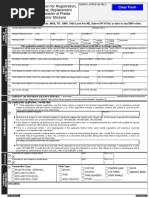 Application For Registration