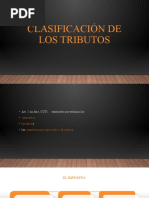 Clasificación de Los Tributos Tema 2