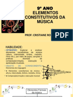 9º Ano Elementos Constitutivos Da Música