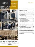 Inditex Group - Financial Analysis