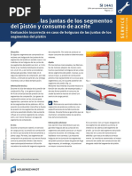 Holgura de Las Juntas de Los Segmentos Del Pistón y Consumo de Aceite - 58255