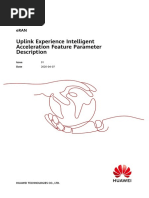 Uplink Experience Intelligent Acceleration (ERAN16.1 - 01)