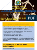 Noções de Direito Penal Militar - CPM e A Lei N. 13.491-17 - EQC - EQS