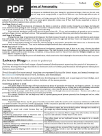 Module 2 - Theories of Personality