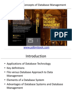 Chapter Fundamental Concepts of Database Management