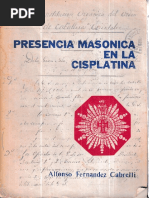 Presencia Masonica en La Cisplatina A F Cabrelli