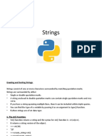 Python Strings Unit1