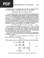 Cochran - 1934 - The Flow Due To A Rotating Disc