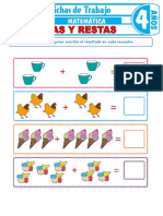 Sumas y Restas para Ninos de 3 Anos