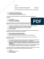 Prueba Tipo Test Auxiliares de Administración General 20/06/2022