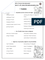 Auu4level4 Vocabulary