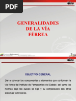 Generalidades de La Vía Férrea para Ife