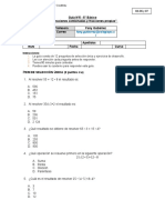 Guía - Operaciones Combinadas y Fracciones Propias - 5°MAT