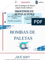 Bombas de Paletas