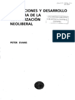 14-15 A-7 Instituciones y Desarrollo en La Era de La Glo ... - Peter Evans - 1