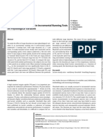 Effects of Stage Duration in Incremental Running Tests On Physio 2003