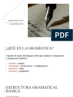 Sesión 3. Gramática