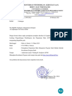 Surat Undangan Koordinator Prodi