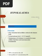 27) Hypokalemia