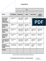 2011-01-19 Swimming Rubric