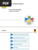 ALTEN Switzerland Unit4 Timesheet User Guide