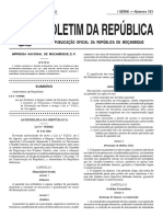 Lei 13 - 2022 de 8 de Julho - Terrorismo