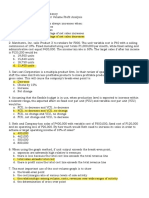 MAS 5 - CVPA Exercises