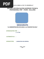 Trabajo Aplicativo de Administracion General