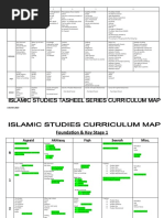 Curriculum Map - Tasheel-Duas