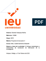 Enfoque Metodológico e Instrumentos de Recolección de Información de La Investigación