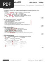 End-of-Term 1 Standard With Answers